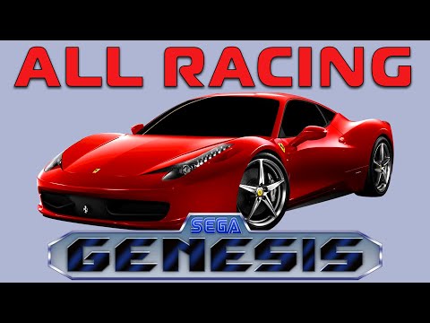 All Racing Games Sega Genesis/Mega Drive