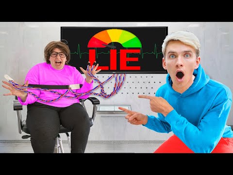 LIE DETECTOR TEST on MYSTERY NEIGHBOR!! (True Identity Reveal)
