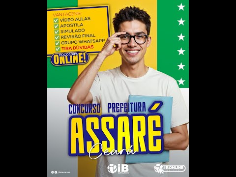 CONCURSO ASSARÉ-CE 2025 | AULÃO DE PORTUGUÊS (URCA)