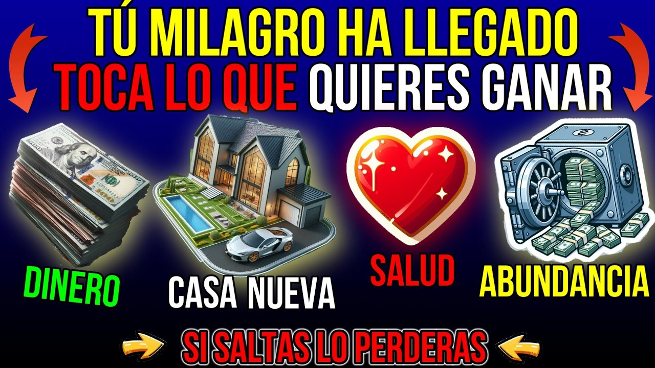 😍🍀¡TU SANIDAD FINANCIERA YA LLEGO! ¡DIOS TE HARÁ RICO HOY! ¡ACEPTA LA BENDICIÓN! Mensaje de Dios