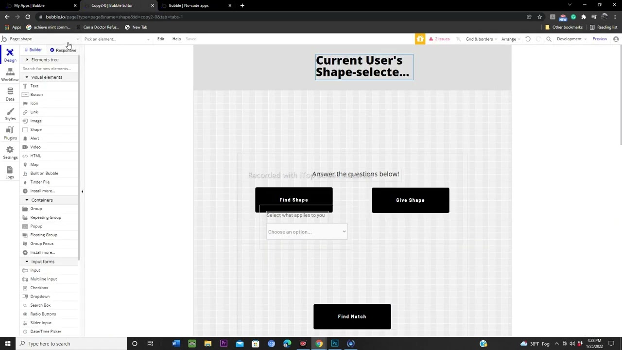 Help with sending data to a page when a user clicks a button - Database ...