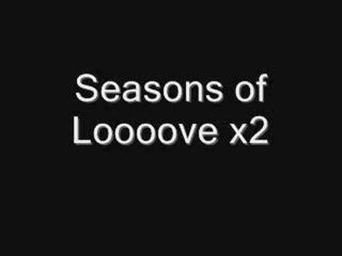 Seasons of Love - Rent - FULL Karaoke