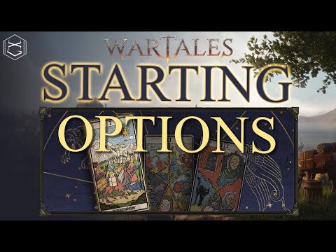Starting options tips | Character Creation | Get ready for Wartales 1.0