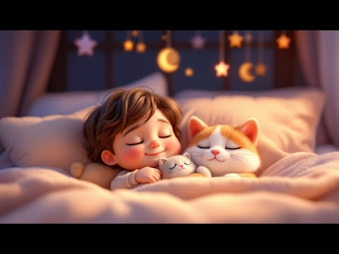 🌙 Moonlight Lullaby Version 2 | Relaxing Bedtime Song for Babies & Kids | Baby Sleep Music 🎶