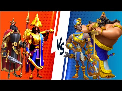 Chandragupta William vs Ramesses Gilgamesh - Rise of Kingdoms in 2021