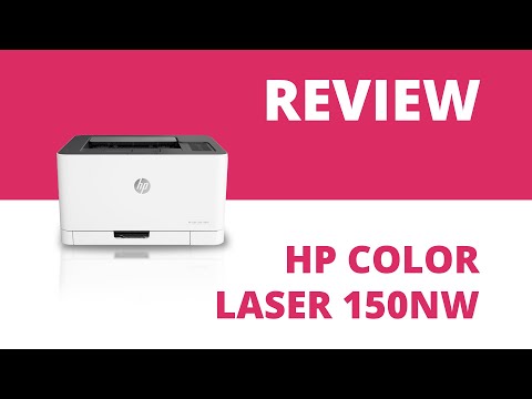 HP Color Laser 150nw A4 Colour Laser Printer - 4ZB95A