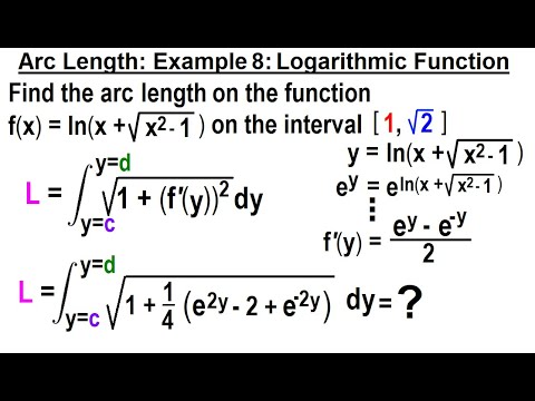 Calculus 2 Ch 18 Arc Length of Curves 1 of 18 What is Arc Length