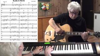Blues In The Air - Jazz guitar & piano cover ( Sidney Bechet )