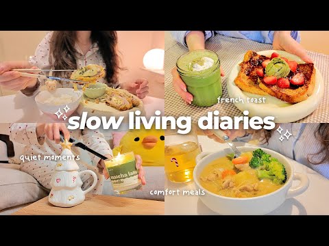 cozy day cooking at home 🍞 comforting meals, slow living & simple routine