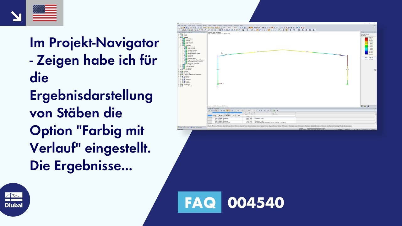 [EN] FAQ 004540 | Im Projekt-Navigator - Zeigen habe ich für die Ergebnisdarstellung von Stäben d...