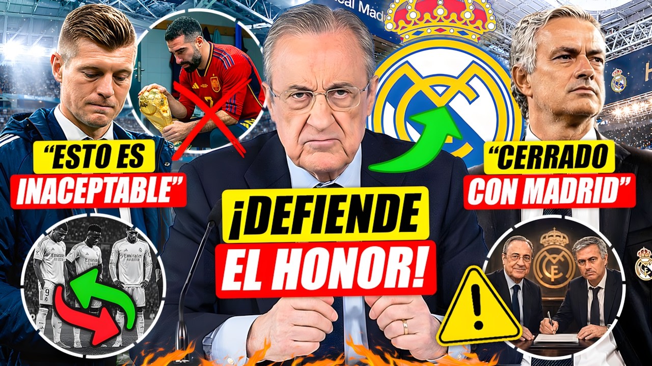 ¡FLORENTINO DEFENDIO EL HONOR DEL REAL MADRID! | MOURINHO FICHAJE CERRADO | TONI KROOS NOS  CRITICA