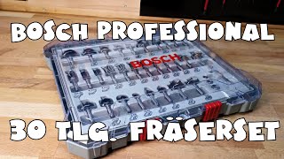 Bosch Professional 30tlg. Fräser Set