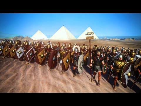 Rome Vs Egypt: Battle of the Nile 47 BC | Cinematic