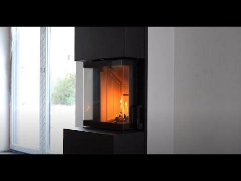 Montaż pieca kominkowego Kingfire Grande S wraz z pierwszym rozpaleniem.
