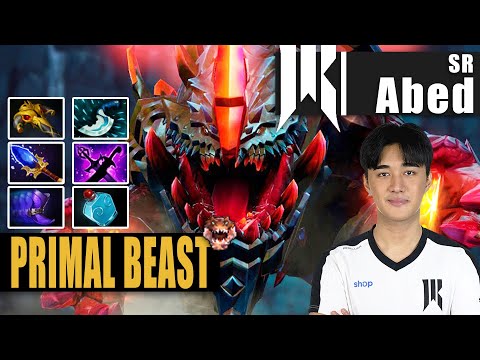 Primal Beast Mid | SR.Abed | ABED WIN MIDLANE WITH THIS BROKEN BUILD 😯 | 7.32d Gameplay Highlights