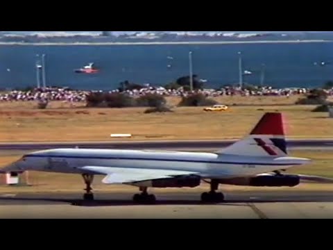CONCORDE IN AUSTRALIA (1985) - Sydney to London Thumbnail
