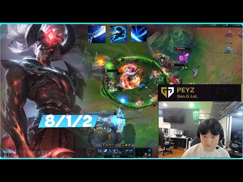 Gen.g Peyz stream - Yasuo adc vs Jhin | Korea challenger Season 2024