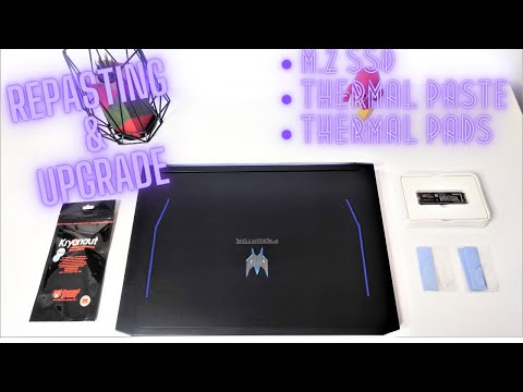 ACER PREDATOR HELIOS 300 2019 UPGRADE | NEU AUFKLEBER | REINIGUNGSANLEITUNG & BENCHMARK