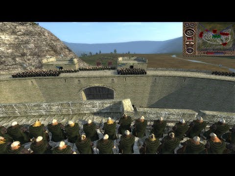CHAOS AT HELMS DEEP - Siege of Hornburg - Third Age Reforged (3v4)