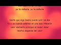 Calor - Rayo y Toby (letra)