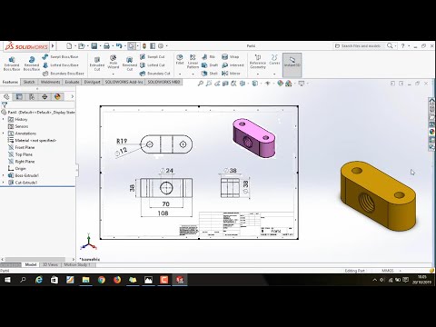 Jack of Car (Part 4) | Solidworks 2016