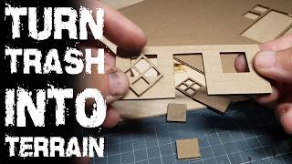 Transforming Rubbish into Unique Wargaming Terrain A Step by Step Guide for Gamers