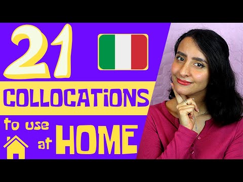 21 ITALIAN Useful COLLOCATIONS to Use at HOME [ENG SUB]