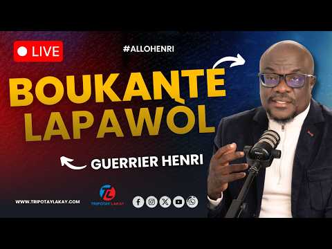 Guerrier Henri LIVE - Boukante Lapawol #allohenri 3 Mars 2026.