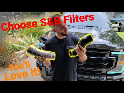 NEW S&B Cold side INTERCOOLER Pipe - Review and Install Ford 6.7's | 2017-2022