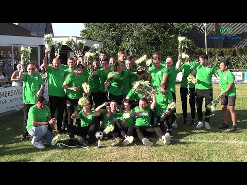 Huldiging WHS 1 kampioen van de 3eklasse B zuid KNVB 2022 - Omroep Tholen
