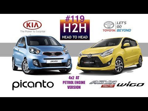 H2H #119 Toyota New AGYA vs Kia PICANTO