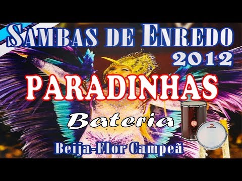 Todas as paradinhas de 2012 - Grupo Especial