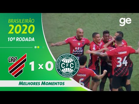 Gols e lances de Athletico-PR x Coritiba