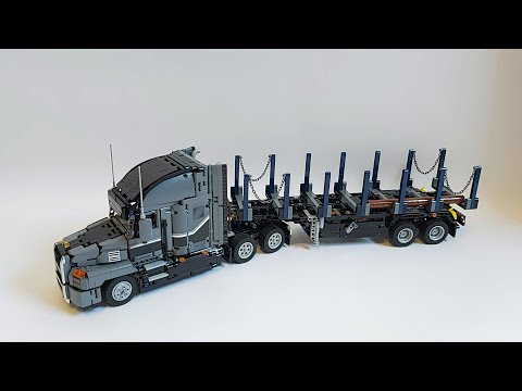 LEGO Technic Timber Trailer MOC for Mack Anthem (42078)
