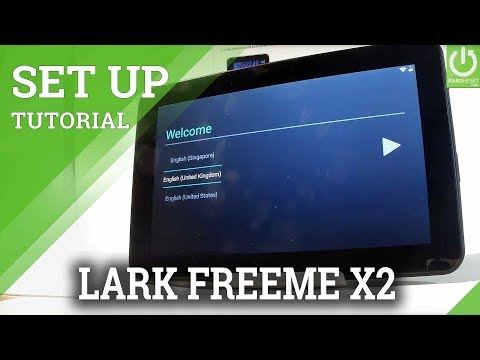 How to Activate LARK FreeMe X2 - Set Up LARK Tablet