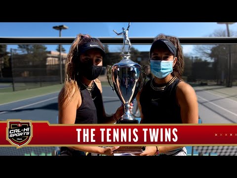 Allura and Maribella Zamarripa from St. Helena | The Tennis Twins
