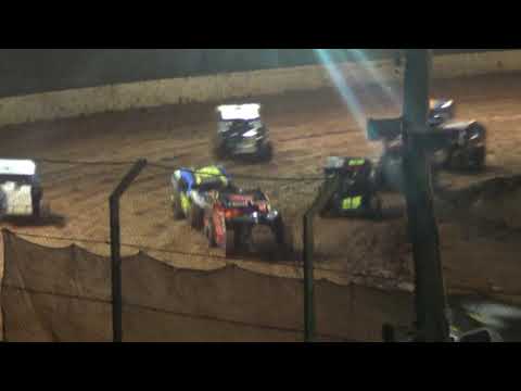 Modlites Feature race part 1 Maryborough Speedway