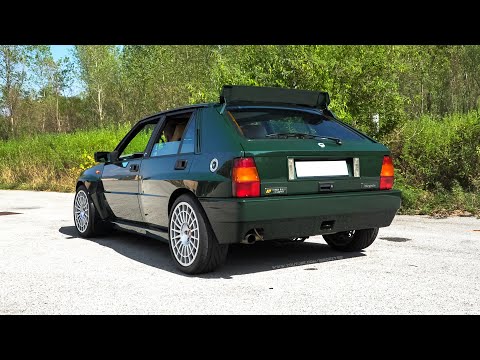 Lancia Delta HF Integrale Evoluzione 'Verde York': Straight Pipe Exhaust Sound, Intake Noise & More!