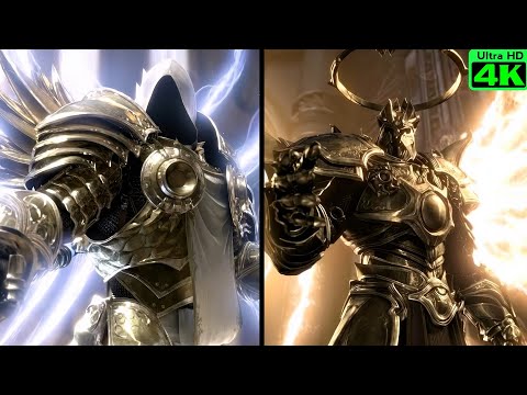 IMPERIUS vs TYRAEL | ANGEL vs ANGEL (4K Upscale) Diablo 3 - Fight Scene Cinematic