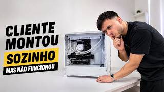 MONTOU SOZINHO MAS O PC NÃO DEU IMAGEM