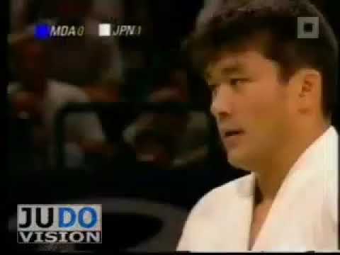 Final: Victor Florescu (MDA) - Hidehiko Yoshida 吉田 秀彦 (JPN). JUDO 1999 World CHampionships