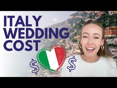 Destination Wedding in Italy COST - FULL Budget Breakdown