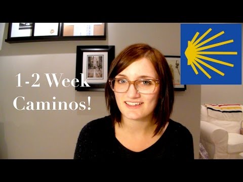 Route Options for 1-2 Week Caminos