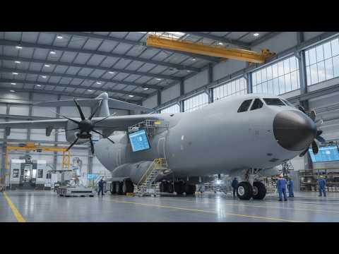 Building the Airbus A400M: Engineering the Ultimate Rough-Field Landing Gear & Undercarriage
