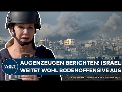 KRIEG GEGEN HAMAS: Israel rückt offenbar mit Panzer in den südlichen Gazastreifen vor | EILMELDUNG