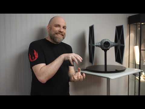 Hanlin's Grant McCune Star Wars Studio Scale Tie Fighter Model & More!