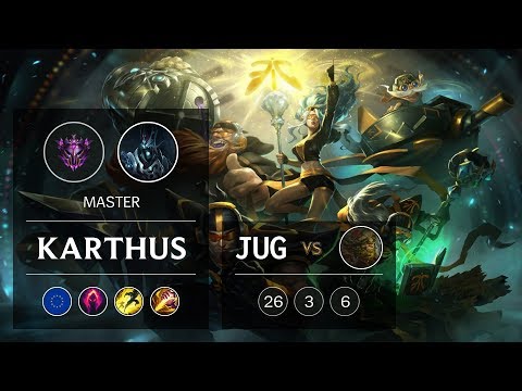 Karthus Jungle vs Ivern - EUW Master Patch 9.5