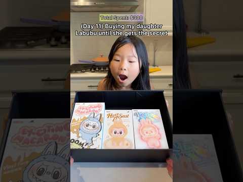 I bought my kid every labubu series to unbox (Day 11, $300 Spent)