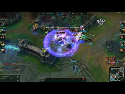 When enemy Soraka is healing you more than her Team