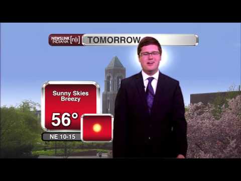 NewsLink Indiana Weather March 28, 2016 - Nathan DeYoung
